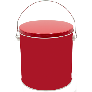 Red Designer Tin 1 Gallon