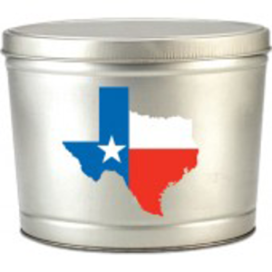 Texas Designer Tin - 2 Gallon
