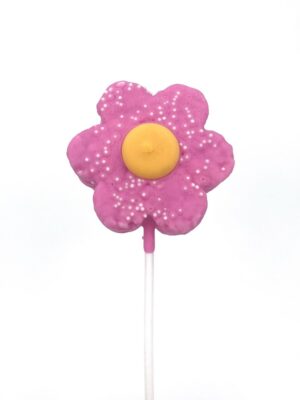 Flower Rice Crispy Popsicle